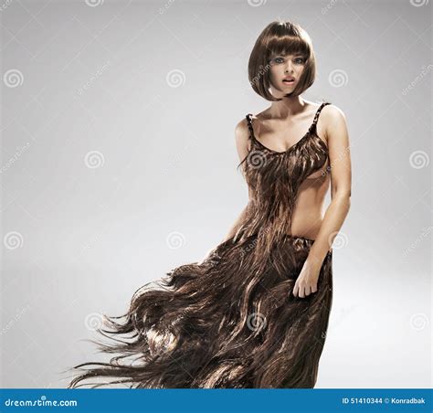 Dress Made Out Of Hair