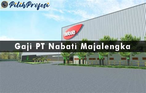 Gaji Pt Nabati Majalengka Semua Posisi Terbaru