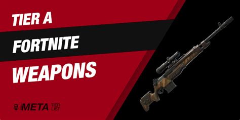 Fortnite Weapon Tier List (2023) - Best Guns Chapter 4, Season 1