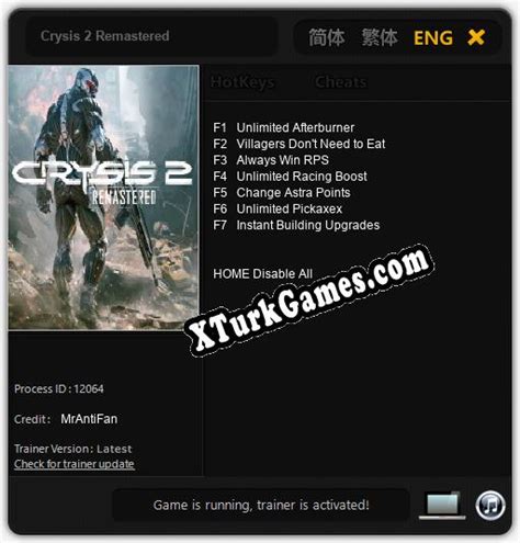 Crysis Remastered Trainer V Turkgamez