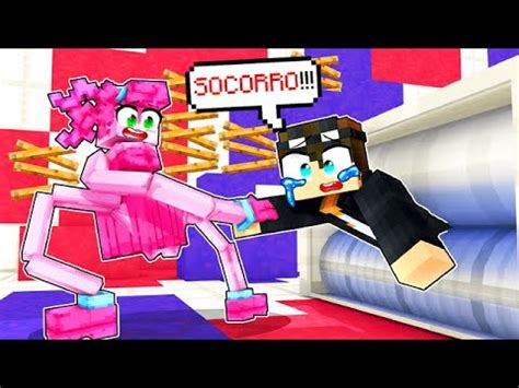 FUI SALVO PELA MOMMY LONG LEGS NO MINECRAFT YouTube