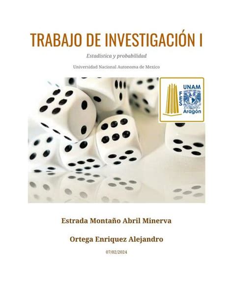 Trabajo Investigacion I Abril Monta O Udocz