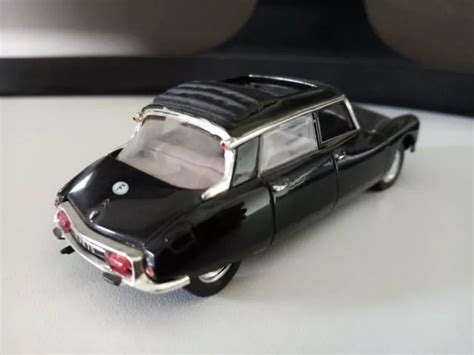 CITROEN DS ID NOIR général De Gaulle 1 43 Norev no solido eligor dinky