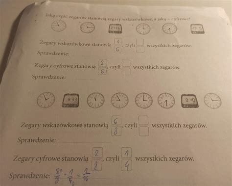 Jak Cz Zegar W Stanowi Zegary Wskaz Wkowe A Jak Cyfrowe