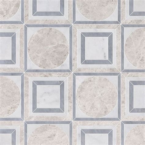 Cicero Silver Shadow Glacier Allure Light Multi Finish Marble