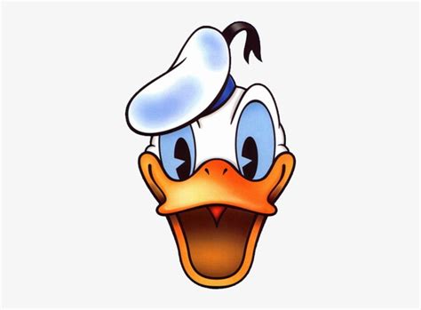 Face Clipart Donald Duck - Old Donald Duck Png Transparent PNG - 370x542 - Free Download on NicePNG