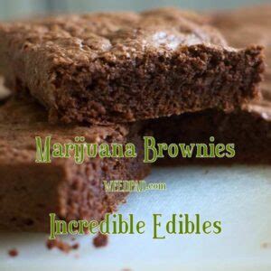 Marijuana Brownies Recipe | Incredible Edible Pot Brownies