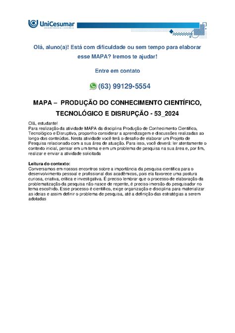 Mapa ProduÇÃo Do Conhecimento CientÍfico TecnolÓgico E DisrupÇÃo