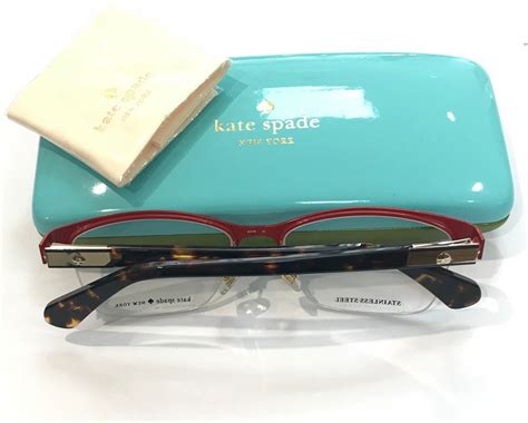 Kate Spade Glorianne Wr9 Eyeglasses Matte Brown Havana Frame 53mm Eyeglass Frames