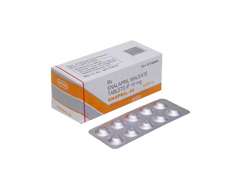 Enapril 10mg Tablet Vasotec Uses Price And Side Effects