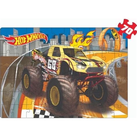 Hot Wheels 2si 1 Arada Puzzle Set Kaptan Oyuncak