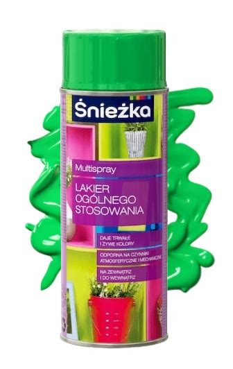 Lakier W Sprayu Zielony Z Po Yskiem Uniwersalny Nie Ka Ml Sklep