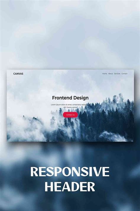 How To Create Responsive Header Using Html Css Header Design Html