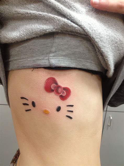 Cute Hello Kitty Tattoo Tatuajes De Hello Kitty Tatuajes