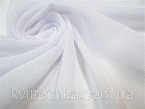 Шифон белый, цена 47 грн./м, купить Одеса — Prom.ua (ID#378783194)