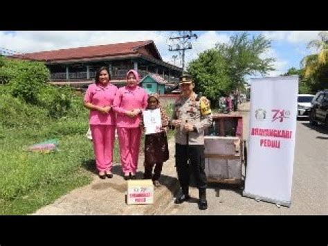 Anjangsana Dan Polres Sanggau Dan Bhayangkari Cabang Sanggau Kepada