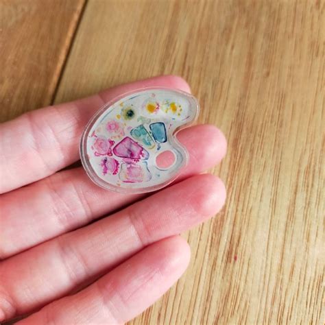 Painters Palette Pin Cute Pin Art Pin Artist Pin Aesthetic Etsy