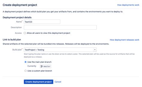 A Sample Deployment Project Bamboo Data Center Atlassian