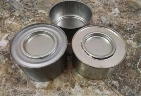 Cylindrical Paint Empty Gel Fuel Tin Cans For Packaging At Rs Piece