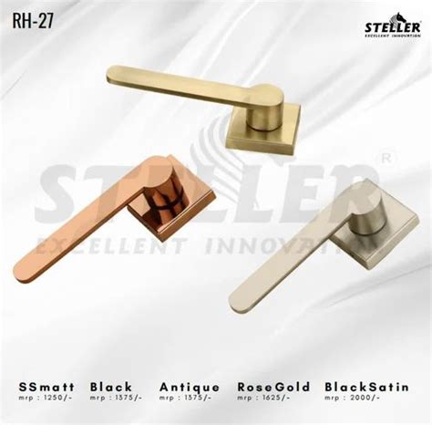 Stainless Steel SS Mortise Handle Steller RH 27 For Door Fitting At Rs