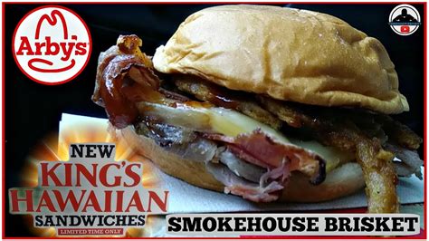 Arby S King S Hawaiian Smokehouse Brisket Review Youtube