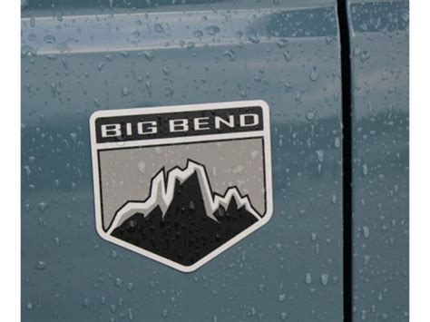 Geniune Ford Bronco Fender Emblem Big Bend