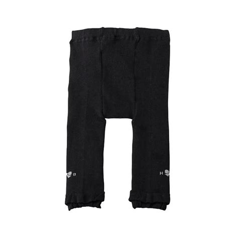 ミキハウス ホットビスケッツ mikihouse HOT BISCUITS フリル レギンス ブラック 120cm 70 9801 821 スパッツ ナチュラルベビー Natural