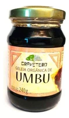 Geleia Gravetero Organico Umbu 240g MercadoLivre