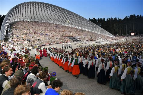 Xxvii Nationwide Latvian Song And Xvii Dance Festival — The Song And