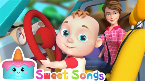 We Are In The Car Kids Song And Nursery Rhymes Youtube