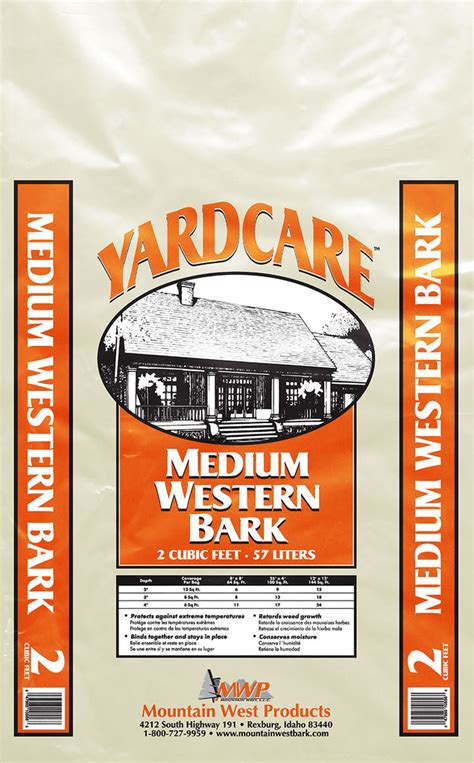 Mountain West Medium Western Bark 2 Cu Ft 65pallet Steve