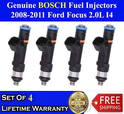 Set Of Genuine Bosch Fuel Injectors For Ford Transit