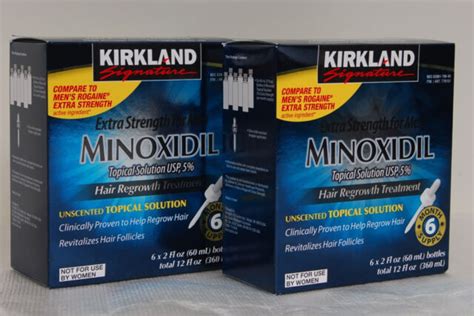 Kirkland Signature Minoxidil Topical Solution Usp 5 Hair Regrowth