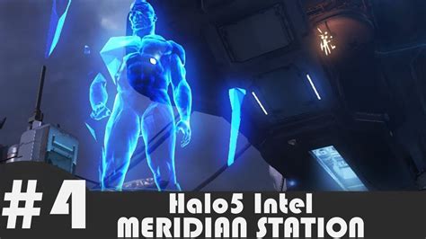 Halo 5 Guardians Intel Location On Mission MERIDIAN STATION YouTube