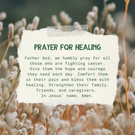 powerful healing prayers  cancer patients nursebuff