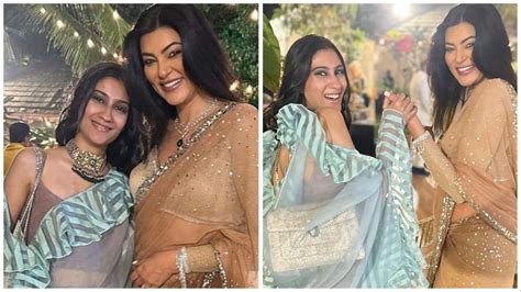 Sushmita Sen shares pics with daughter Renee Sen from Diwali party ...