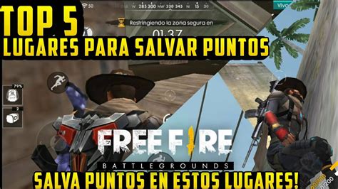 Top Mejores Lugares Para Salvar Puntos Campear En Free Fire