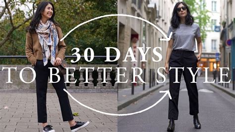 Upgrade Your Style In 30 Days 6 Easy Steps For Better Style Youtube