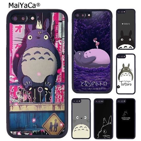 Maiyaca My Neighbor Totoro Phone Case Cover For Iphone X Xr Xs 11 12 13