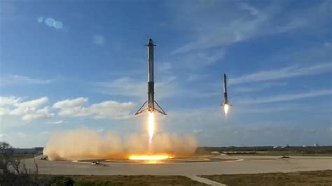 Spacex再下创举：猎鹰重型火箭发射成功新浪专题