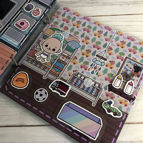 Toca Boca Тока Бока альбом-книга на липучках з новими локаціями ...