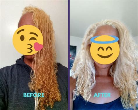 Bleaching Hair Before And After