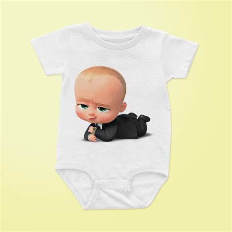 Roupa Body Bebê Personalizado O Poderoso Chefinho Elo7