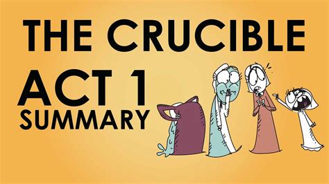 The Crucible Act Summary Schooling Online Youtube