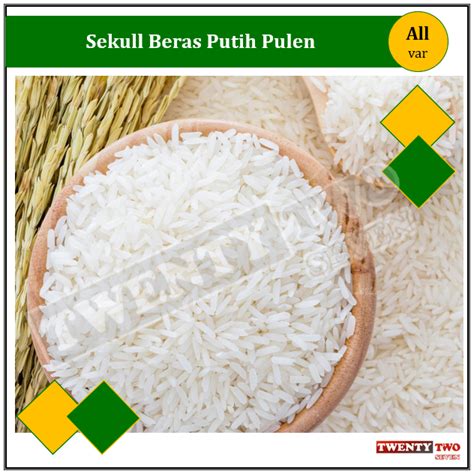 Jual Beras Sekull Putih Ir Premium Kepala Pandan Wangi Kementan Resmi