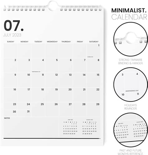 Buy Aesthetic Vertical Wall Calendar X Medium Wall