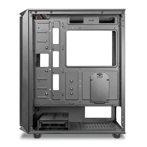 Gabinete Gamer Pichau Gadit L Mid Tower Lateral De Vidro 3 Fans