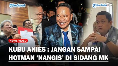 PANAS Kubu Anies Dan Kubu Ganjar Balas Ledekan Hotman Paris Yang Sebut