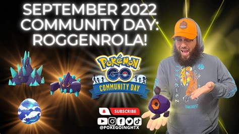 Shiny Roggenrola Pokemon Go September 2022 Community Day Charged