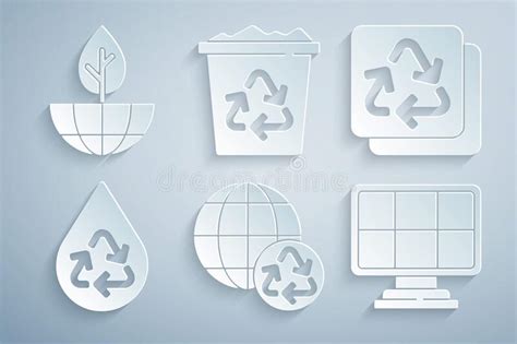 Solar Panel Recycling Bin Stock Illustrations 1 217 Solar Panel